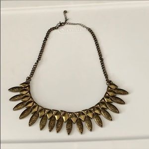 Antique Gold Statement Necklace